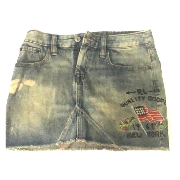 Polo Ralph Lauren denim skirt - Picture 1 of 3